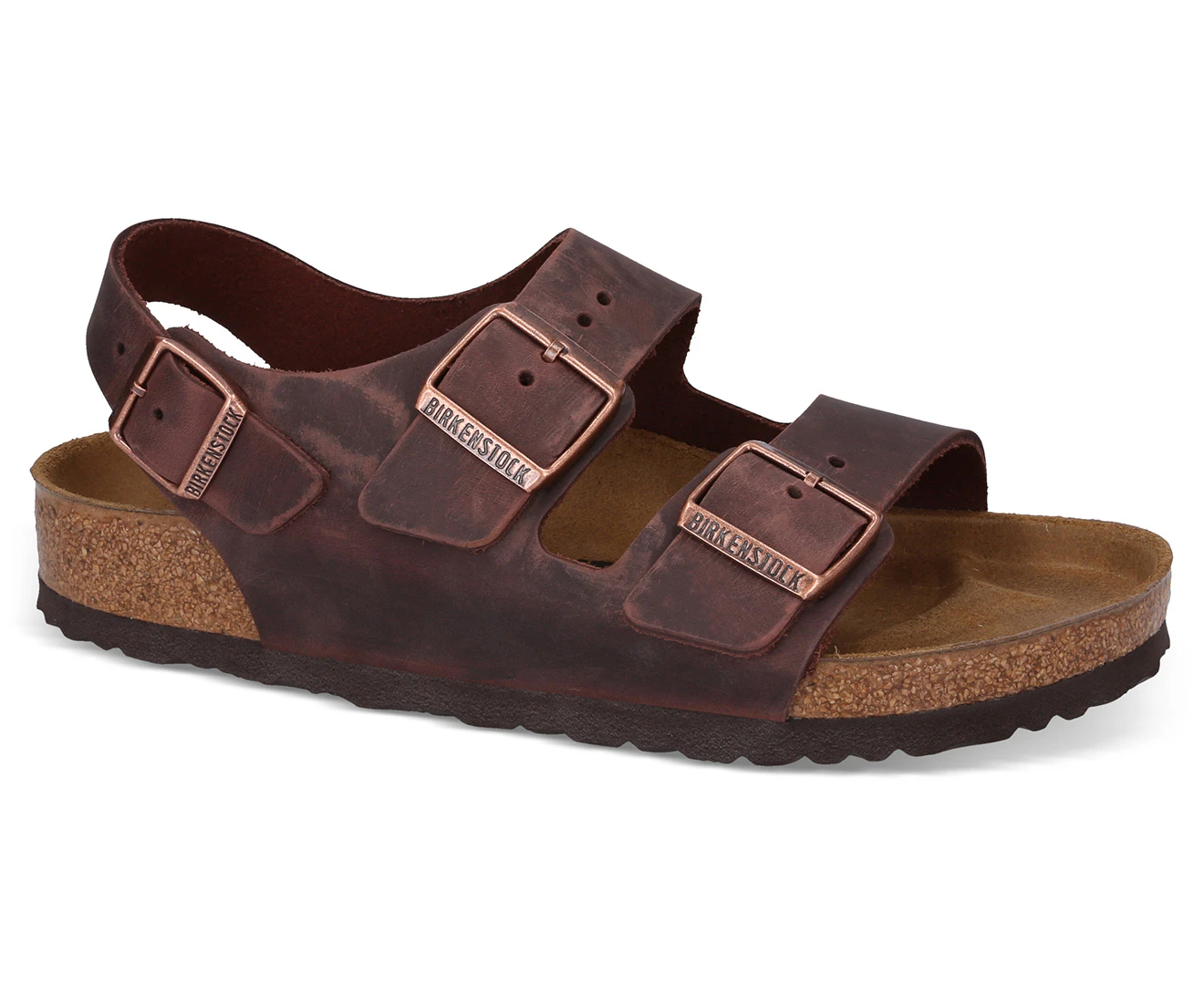 Birkenstock Unisex Milano Regular Fit Sandals - Habana