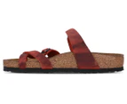 Birkenstock Unisex Mayari Regular Fit Sandals - Earth Red