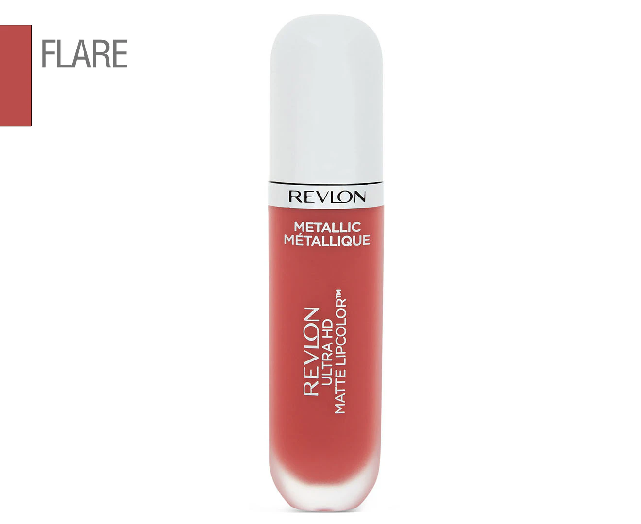 Revlon Ultra HD Metallic Matte Lip Colour 5.9mL - #700 Flare