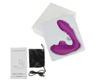 Sucking Clitoris Vibrator Suction GSpot Oral Sex Stimulator Sex Toys Women - Purple