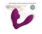 Sucking Clitoris Vibrator Suction GSpot Oral Sex Stimulator Sex Toys Women - Dark Purple