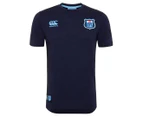Canterbury Men's NSW Blues State of Origin Distressed Retro Tee / T-Shirt / Tshirt - Light Blue