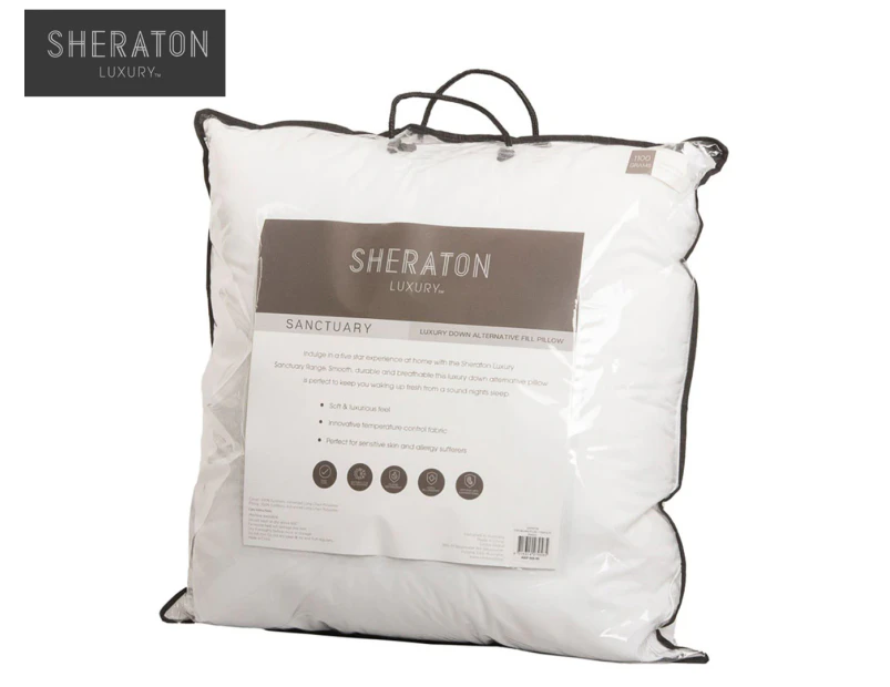 Sheraton Luxury Sanctuary Down Alternative Euro Pillow