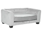 Enchanted Home 66x40.6cm Surrey Pet Sofa Bed - Grey