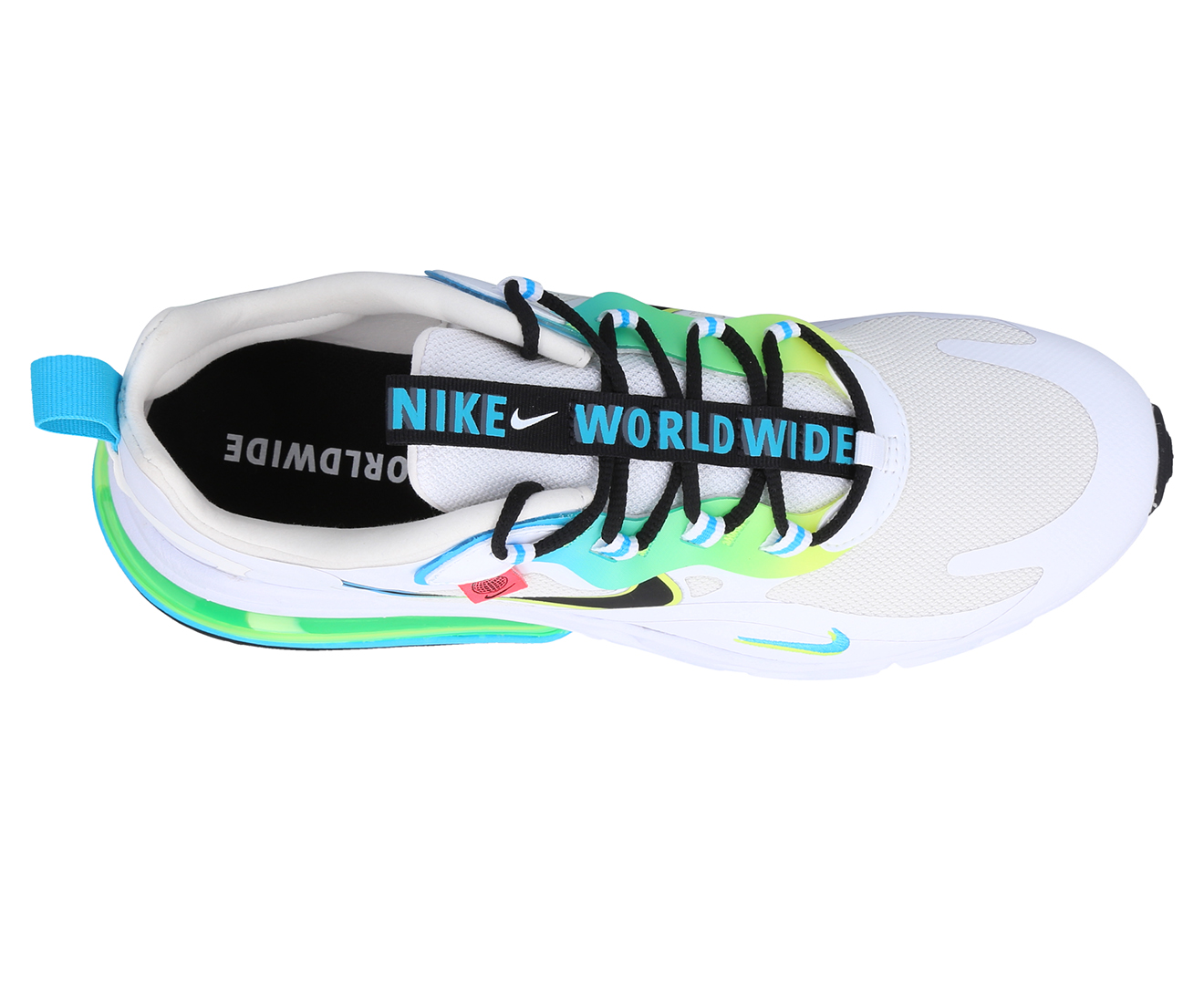 Buy Nike Men's Air Max 270 React Se Running Shoes, 8 US, White/Blue  Fury/Volt/Black (CK6457-100) at