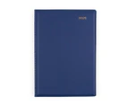 Collins Belmont Desk - 2021 Calendar Year Diary - A5 2 Days to Page - Navy : Calendar Year Diary - Product Code - 287.V59-21