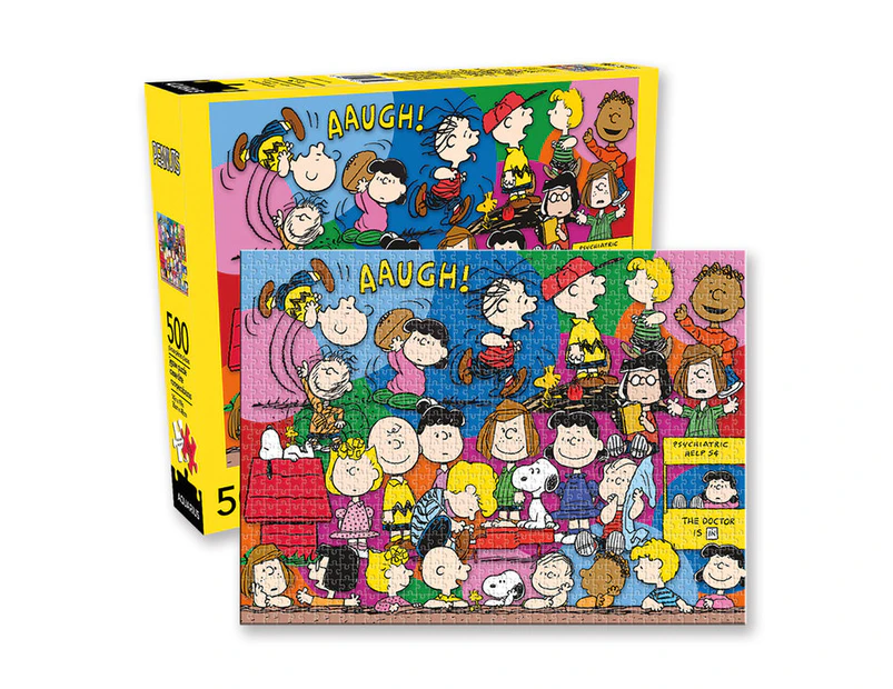 Peanuts Cast : 500-Piece Jigsaw Puzzle