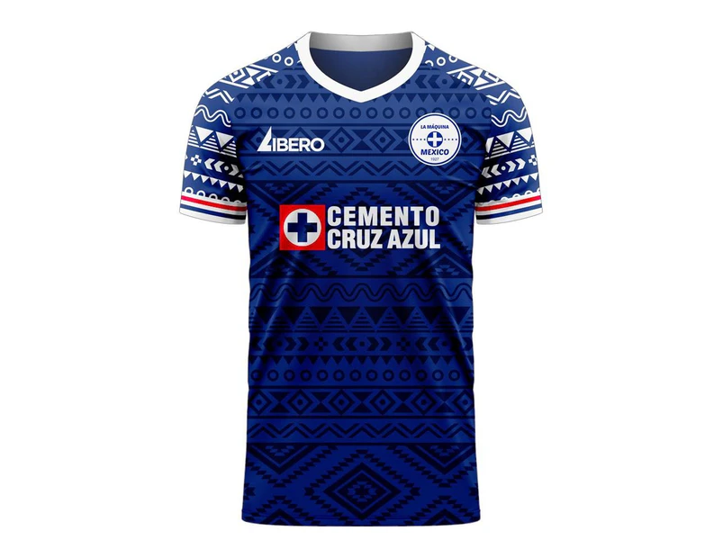 Cruz Azul 2023-2024 Home Concept Football Kit (Libero) - Kids