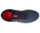 New Balance Men's Wide Fit 413 Running Shoes - Navy Blue/Red