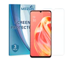 [3 Pack] MEZON Realme C11 Ultra Clear Screen Protector Film – Case Friendly, Shock Absorption (Realme C11, Clear)