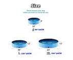 160cmx30 Size XL Foldable Pool for Pet bath Tub and Kids Pool 3 sizes available