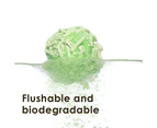 ZODIAC Fruity Biodegradable Flushable Tofu Cat Kitten Litter Green Tea