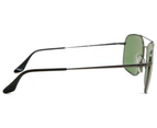 Ray-Ban RB3611 Polarized Aviator Sunglasses Metal Matte Gunmetal