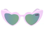 LOL Surprise! Girls' Heart Cat Eye Sunglasses - Pink