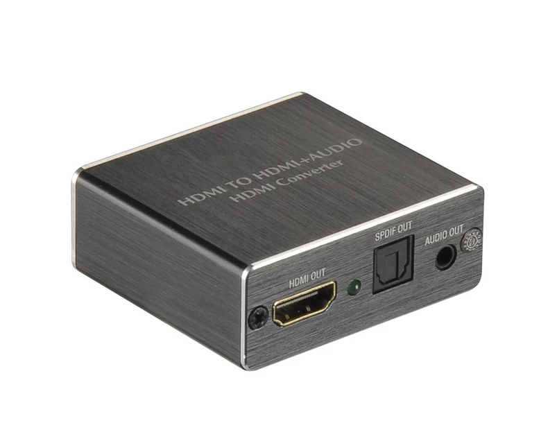 4K@60HZ HDMI Audio Extractor Converter SPDIF + 3.5MM Output