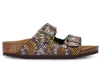 Birkenstock Kids' Arizona Narrow Fit Sandals - Python Brown
