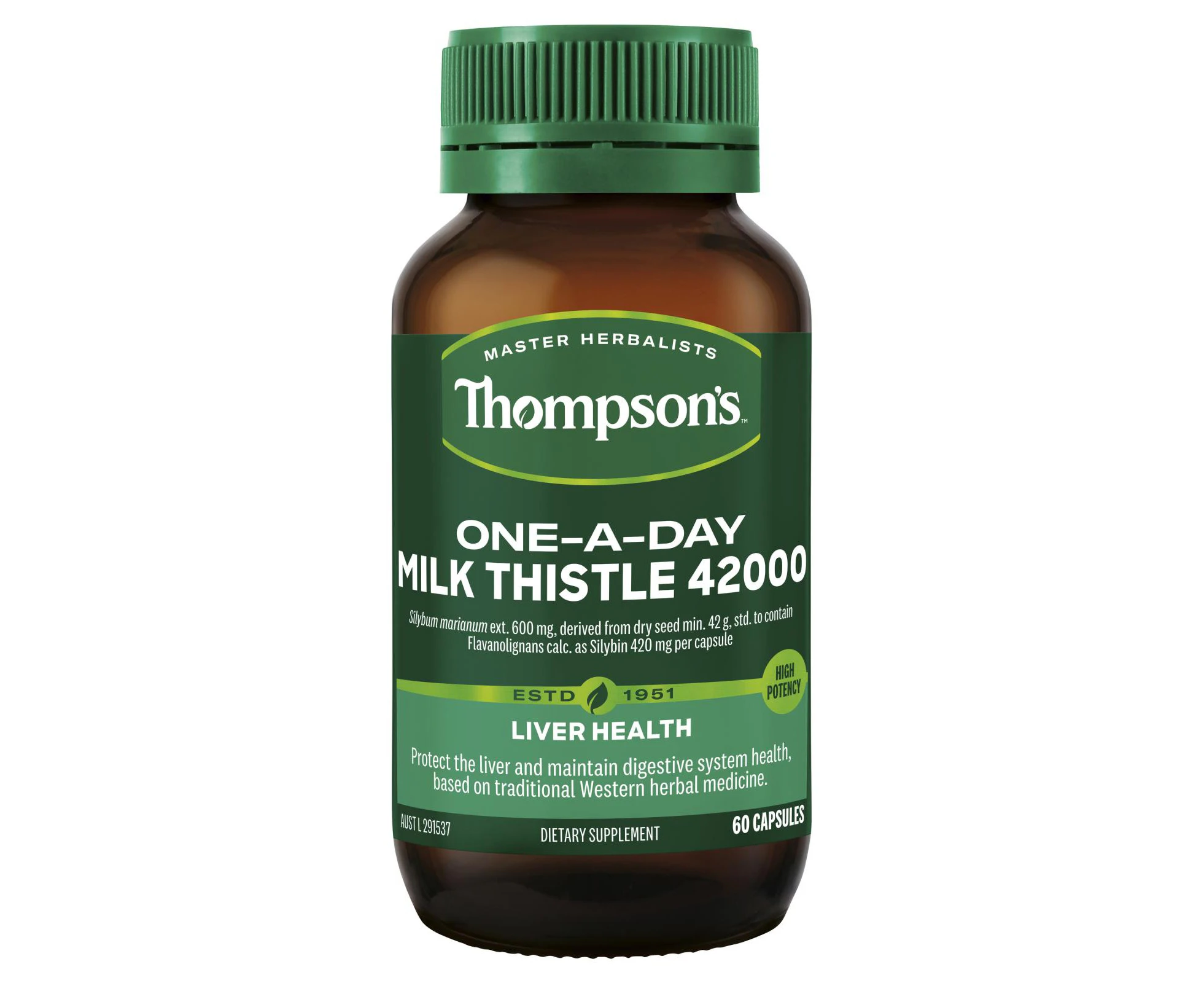 Thompsons Thompson's OneADay Milk Thistle 42000 60c