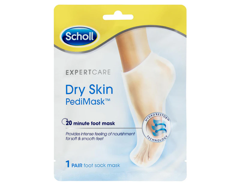 Scholl Dry Skin PediMask Foot Mask