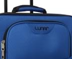 Lunar Soft Luggage 5-Piece Trolley Case Set - Blue 3