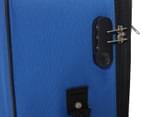 Lunar Soft Luggage 5-Piece Trolley Case Set - Blue 4