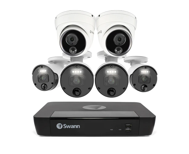 Swann 8 Channel 2TB NVR with 4 x 4K Security Camera System