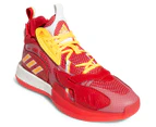 Adidas Men's Zoneboost Basketball Shoes - Team Collegiate Red/Solar Gold/Cloud White
