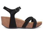 BioNatura Women's Tivoli Leather Sandals - Black