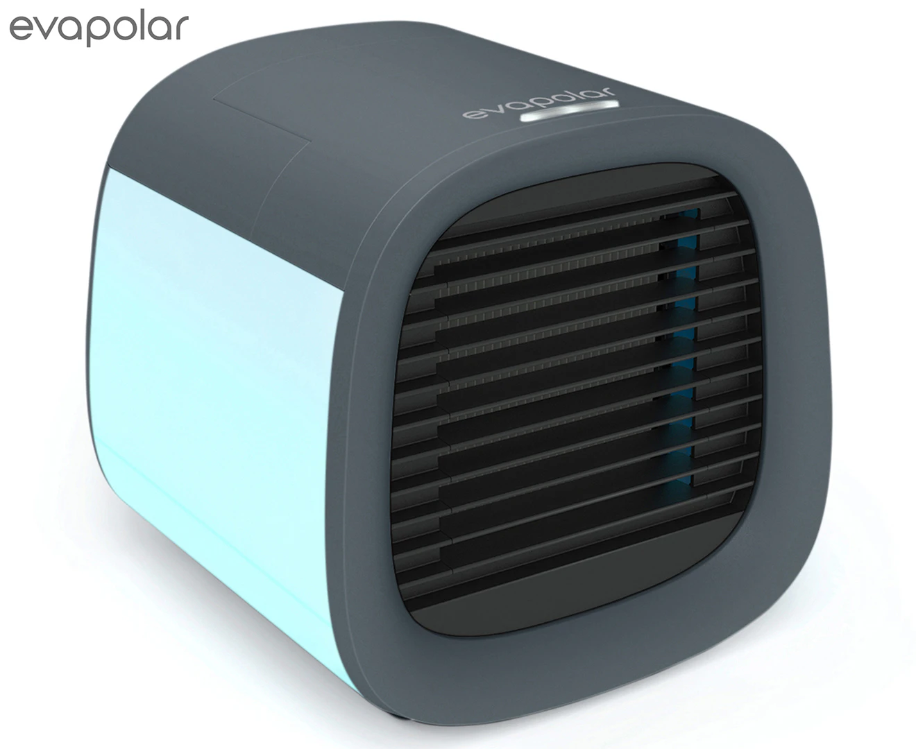 EVAPOLAR evaCHILL - Personal Portable Air Cooler and Humidifier, with USB Connectivity and LED Light, Grey