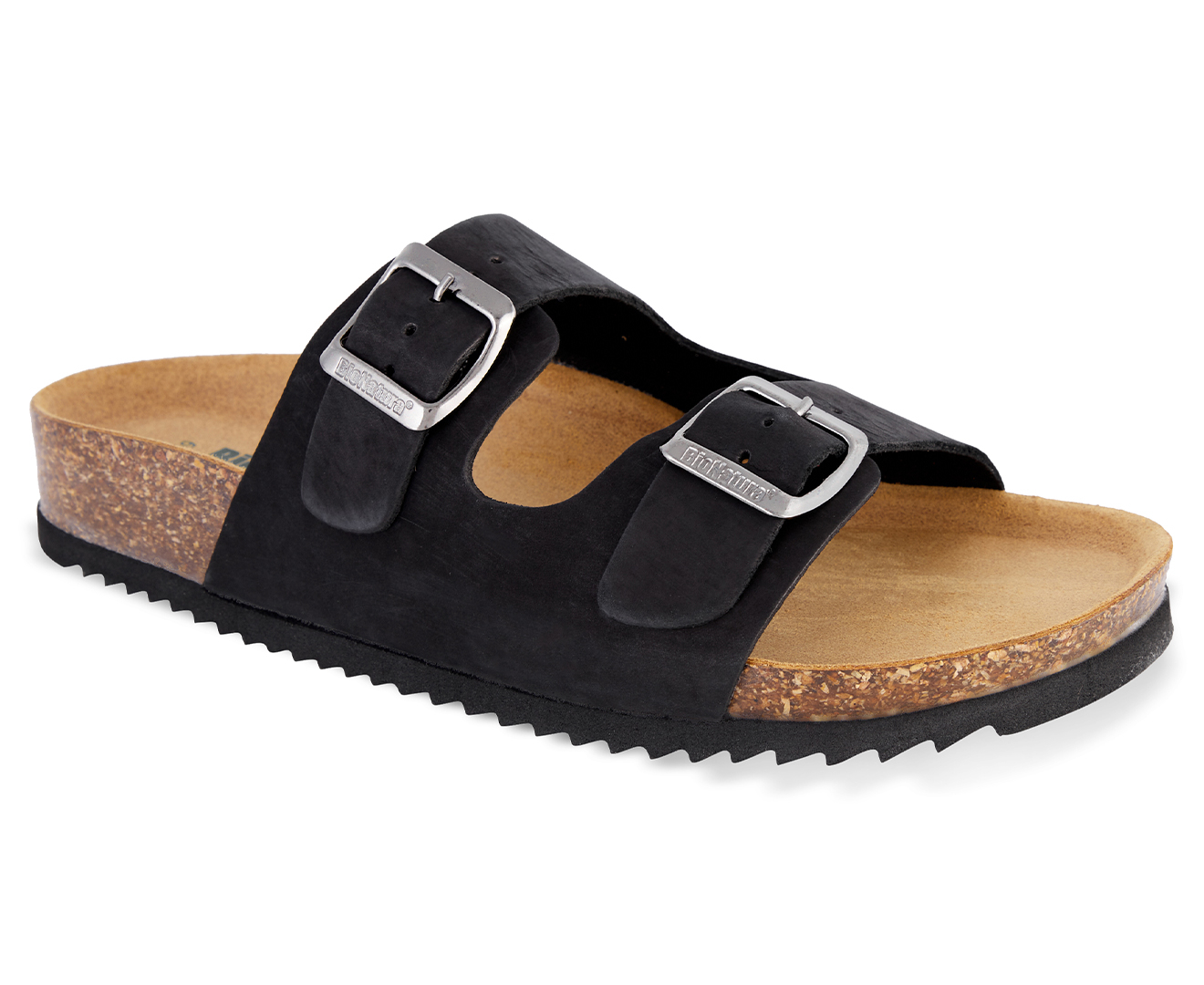 BioNatura Women's Vasto Leather Sandals - Black | Catch.co.nz