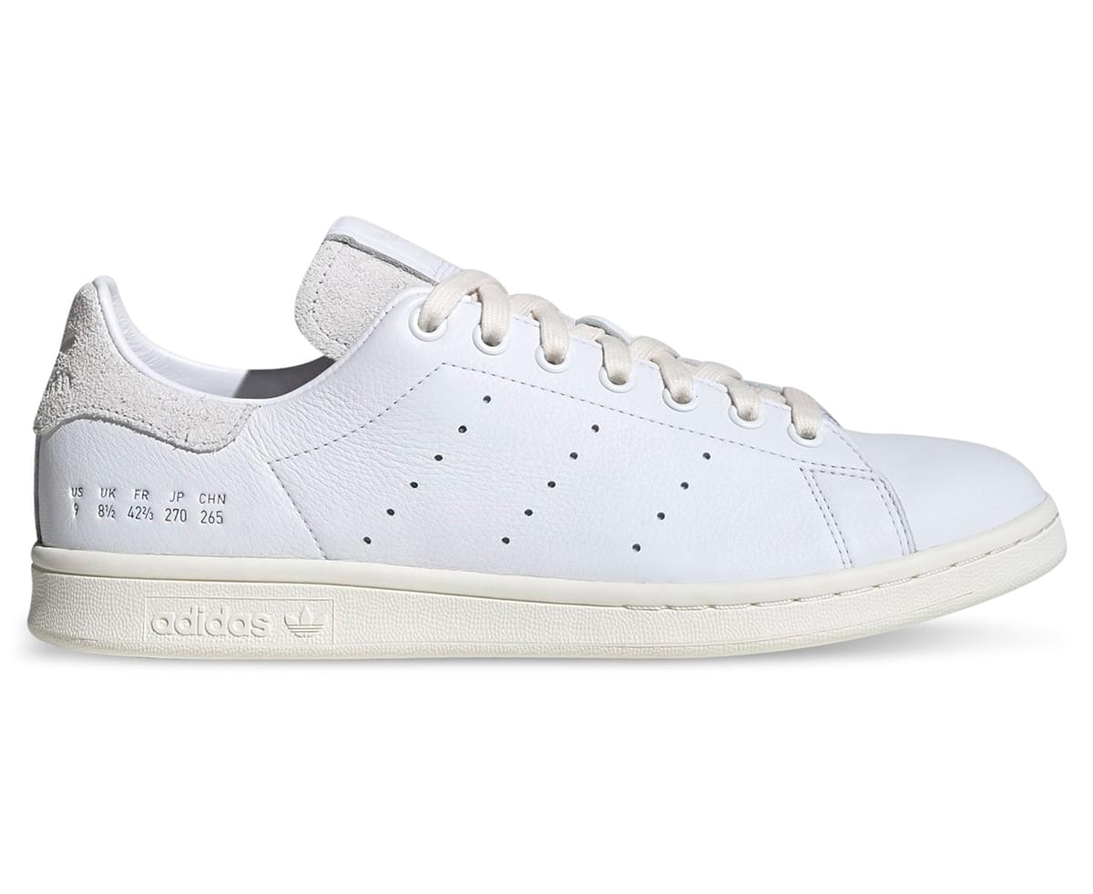 skræmmende Ung Forsvinde Adidas Originals Unisex Stan Smith Sneakers - Cloud White/Crystal White/Off  White | Catch.com.au