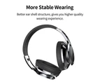 Ymall B22 HIFI stereo earphones bluetooth headphone music headset  support SD card with mic for Mobile (Iron Grey)