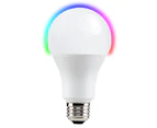Vivitar 60W E27 Smart Multicoloured/White LED Light Bulb Dimmable WiFi Control