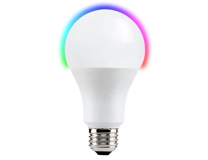 Vivitar 60W E27 Smart Multicoloured/White LED Light Bulb Dimmable WiFi Control