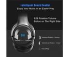 B26T Active Noise Cancelling Wireless Bluetooth Headphones 10 hours time Bluetooth Headset with Super HiFi Deep Bass (Black) 6