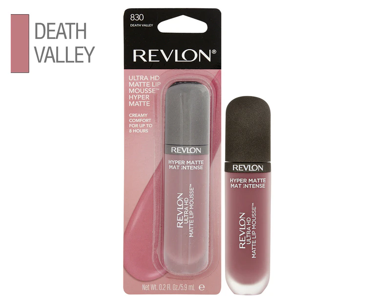 Revlon Ultra HD Hyper Matte Lip Mousse 5.9mL - #830 Death Valley