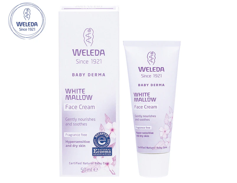 Weleda Baby White Mallow Face Cream 50mL