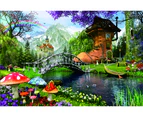 Old shoes fairy tale world 1000PCS Wooden Puzzle Jigsaw F10-92