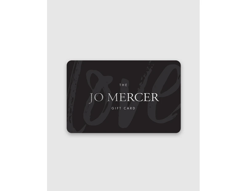 Jo Mercer Women's $100 E-Gift Card Black Vouchers - Black
