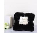 160cm x 130cm Soft Fluffy Shaggy Warm Blanket Bedspread Throw - Gray 19