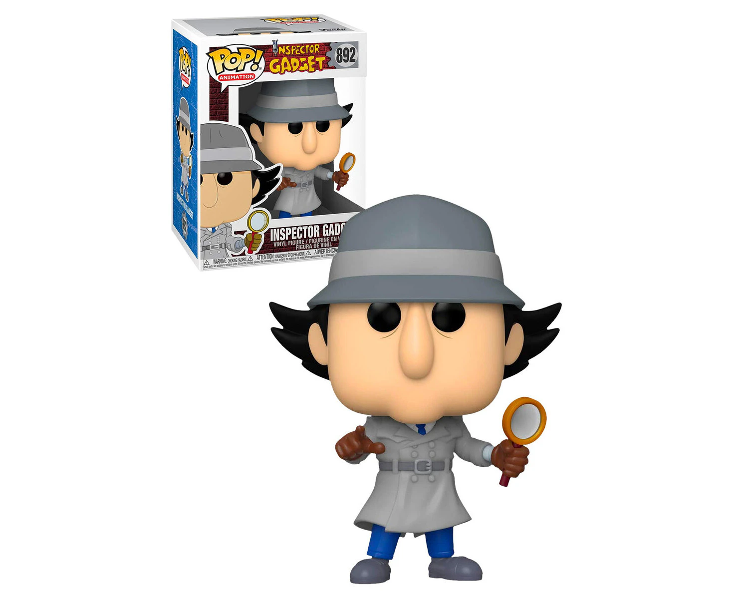 Pop! Funko Vinyl Inspector Gadget Gadget with chase Figurine Collectable Toy 3y+