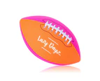 Inflated American Football Toy Game Beach Neoprene Rugby Ball Outdoor Sport Game Pink