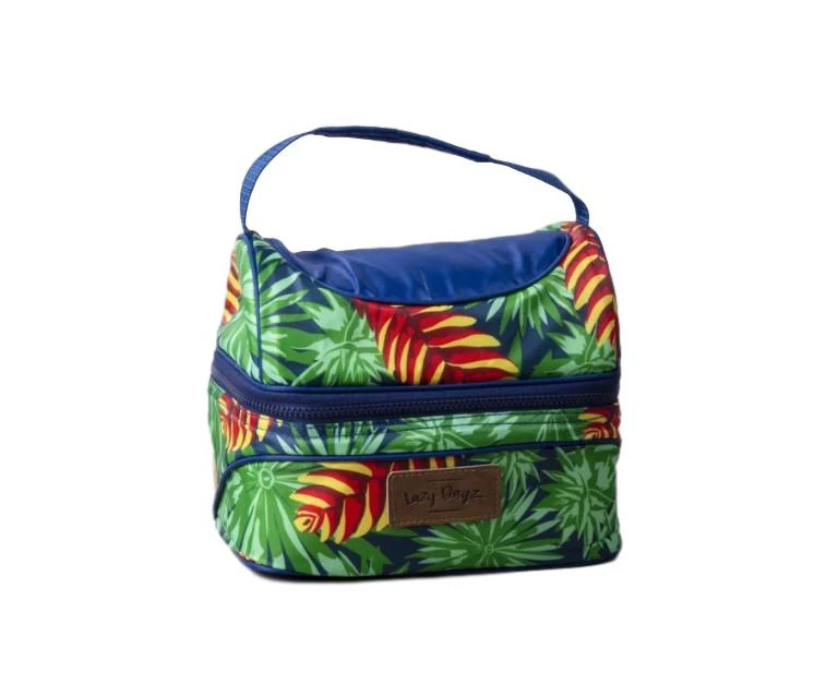 Deluxe Lunch Cooler Bag Tote Easy Carry Picnic Food Storage Thermal Folded Insulated Mossman