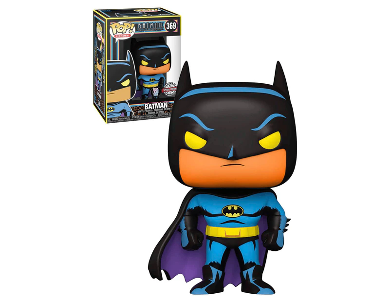 Funko POP! DC Batman The Animated Series #369 Batman (Black Light)