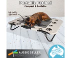 Raised Portable Fold Away Pet Bed