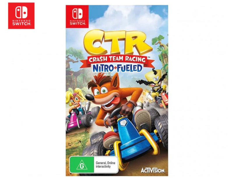 Nintendo Switch Crash Team Racing Nitro-Fueled Game