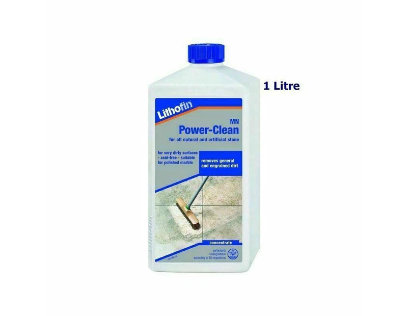Lithofin MN Power Clean for Natural & Artificial Stone/ Stain Removal 1L