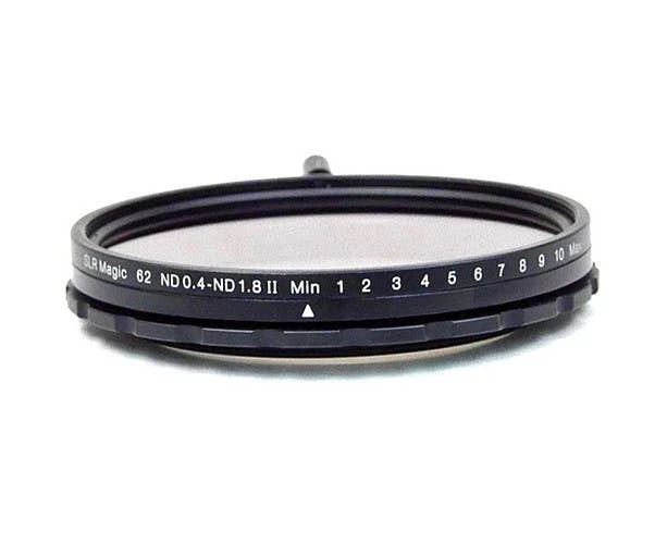 SLR Magic Variable ND Camera Lens Filter (62mm rear thread, 72mm front)