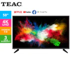 TEAC 58" A5 Series Android 4K UHD Smart TV LE58A521