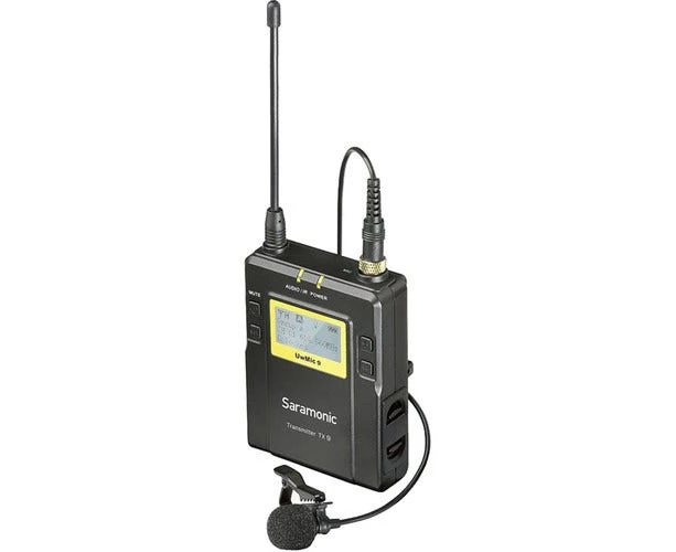 Saramonic UwMic9-TX9 94-Channel Digital UHF Wireless Transmitter with Lavalier Mic AU Version