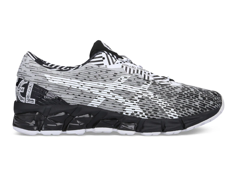 ASICS Men's GEL-Quantum 180 5 Sportstyle Shoes - Black/White 